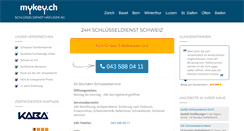 Desktop Screenshot of mykey.ch